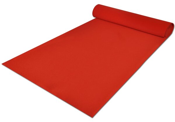 Koberec Červená 1 x 5 m Polyester