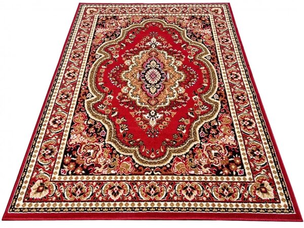 Obdélníkový koberec 70x130 cm LUKEN - červený