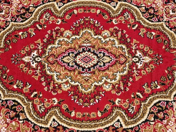 Obdélníkový koberec 70x130 cm LUKEN - červený
