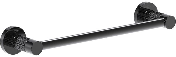 Mexen Triv, držák na ručníky 35 cm, černá chrom, 70A33041-73
