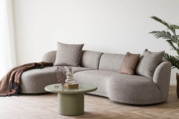 -25 % Dny MOMENTI– Nordic Living Zelený konferenční stolek Nagato 80 cm
