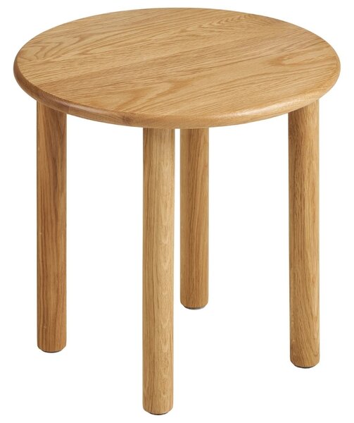 Nordic Living Dubový odkládací stolek Jena 40 cm