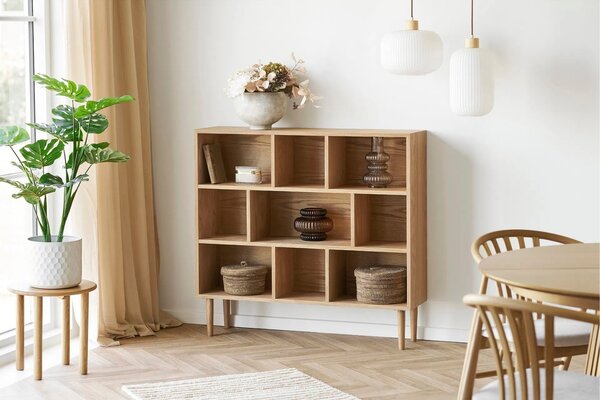 Nordic Living Bílé závěsné světlo Argallo 20 cm
