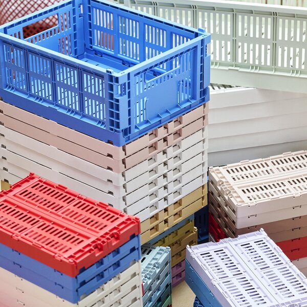 HAY Úložný box Colour Crate, Medium, Off-White