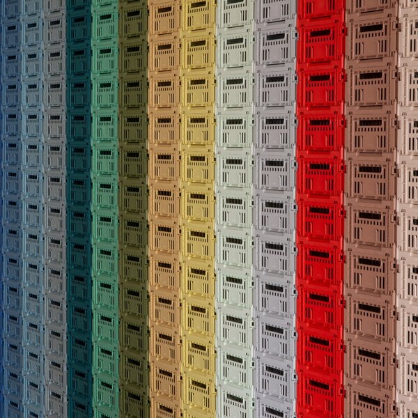 HAY Úložný box Colour Crate, Medium, Off-White