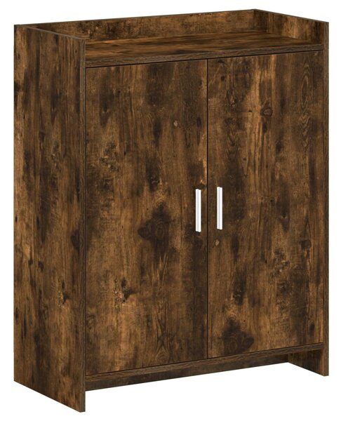 Skříň na obuv Kouřový dub 73,5 x 36 x 92 cm Kompozitní dřevo