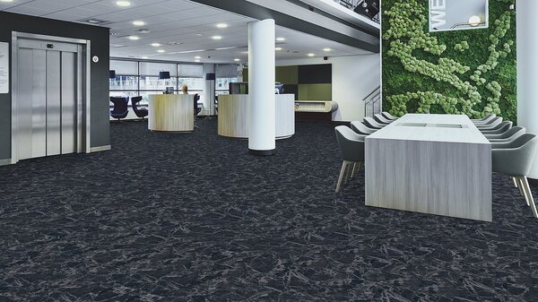 FORBO Flotex Naturals Marble Marquina 143002 - 2.50 m2
