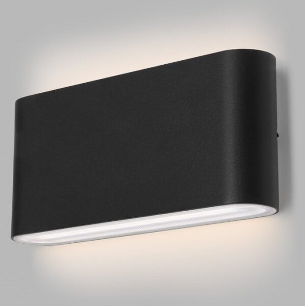 LED2 5234854 LED venkovní nástěnné svítidlo FLAT II | 2x5W integrovaný LED zdroj