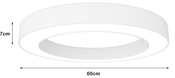 Immax NEO PASTEL SLIM Smart stropní svítidlo 60 x 7cm 53W bílé Zigbee 3.0