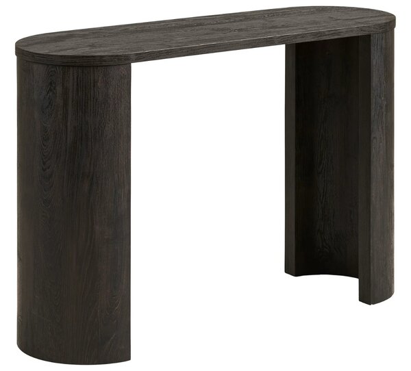 -25 % Dny MOMENTI– Nordic Living Hnědý toaletní stolek Bibion 114 x 38 cm