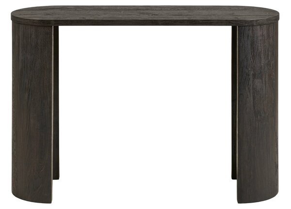 -25 % Dny MOMENTI– Nordic Living Hnědý toaletní stolek Bibion 114 x 38 cm