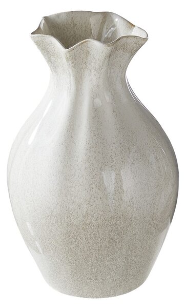 SELINA Váza 37 cm - bílá