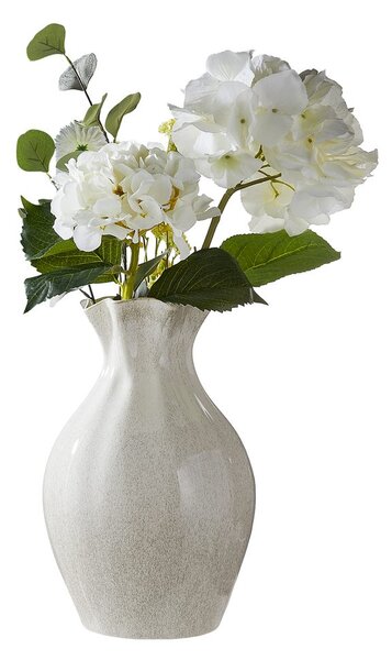 SELINA Váza 37 cm - bílá