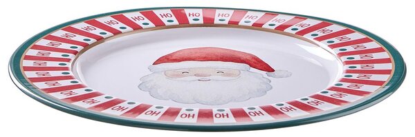 XMAS Podnos Santa 33 cm