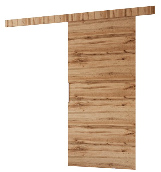 Posuvné dveře na stěnu BARRET 1 - 86 cm, dub wotan