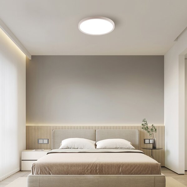 Immax NEO LITE TUDO Smart stropní svítidlo RGB podsvícení 40cm 50W Tuya WiFi Beacon bílá