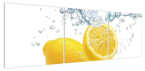 Obraz citrónů (150x50 cm)