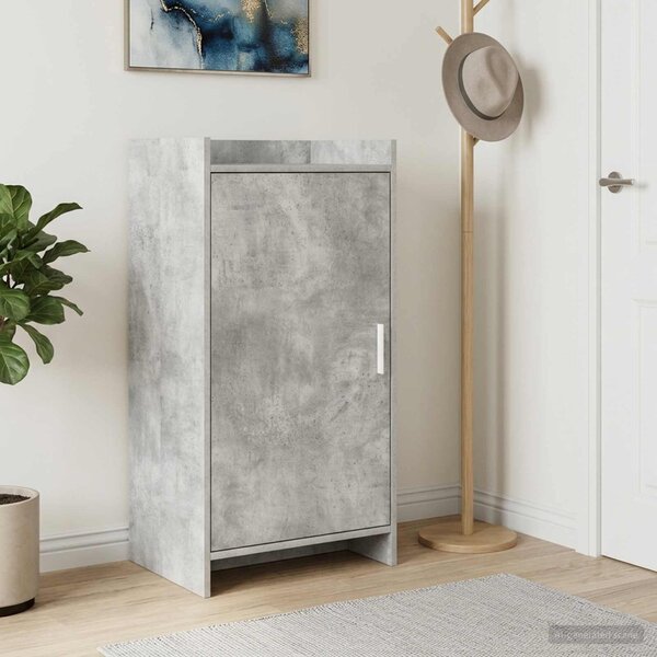 Skříň na obuv Betonově šedá 48 x 36 x 92 cm Kompozitní dřevo