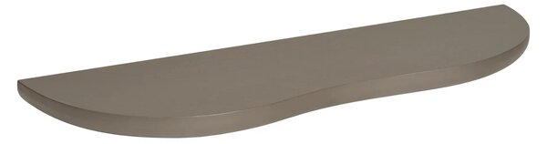 Nordic Living Hnědá nástěnná police Botta 57 cm