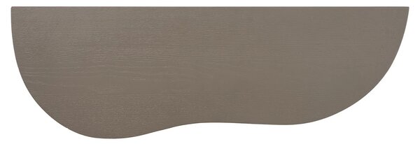 Nordic Living Hnědá nástěnná police Botta 57 cm