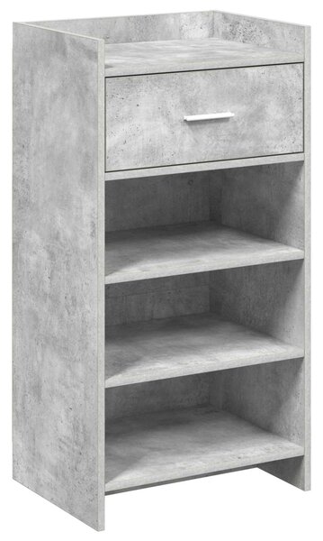 Skříň na obuv Betonově šedá 48 x 36 x 92 cm Kompozitní dřevo