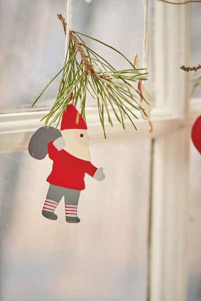IB Laursen Závěsná vánoční ozdoba SANTA CLAUS
