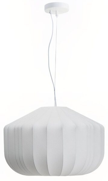 Kave Home Bílé závěsné světlo Somar Ø 51 cm