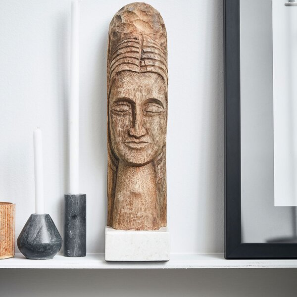 House Doctor Dřevěná dekorace Mindful 36 cm