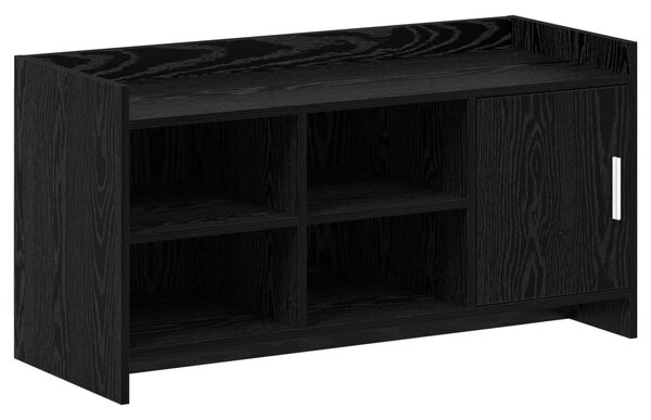 Skříň na obuv Černý dub 100 x 39,5 x 51 cm Kompozitní dřevo