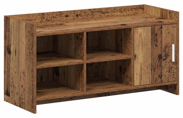Skříň na obuv Staré dřevo 100 x 39,5 x 51 cm Kompozitní dřevo