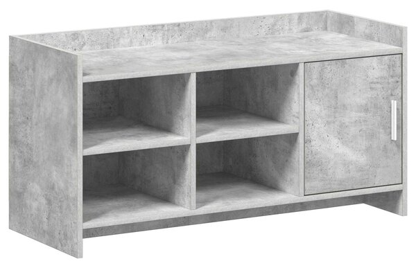 Skříň na obuv Betonově šedá 100 x 39,5 x 51 cm Kompozitní dřevo