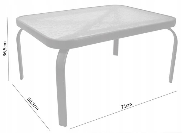 Garden Line Zahradní sestava TITANIUM šedá