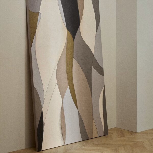Kave Home Abstraktní obraz Marvilo 200 x 120 cm