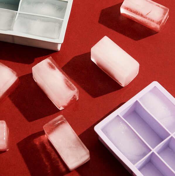HAY Forma na led Ice Cube, XXL, Sticks, Ice Blue