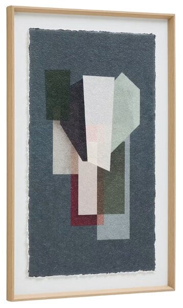 Kave Home Abstraktní obraz Veluni 90 x 60 cm