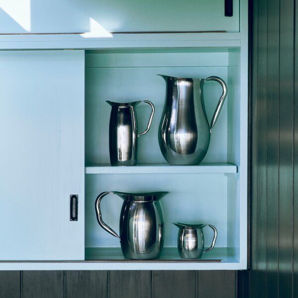 HAY Džbán Indian Steel Pitcher, 0,9l, Stainless Steel