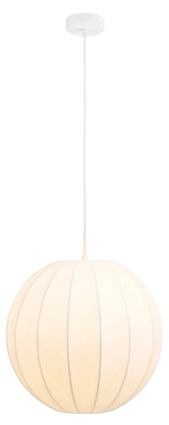 Nordic Living Bílé závěsné světlo Coven 40 cm