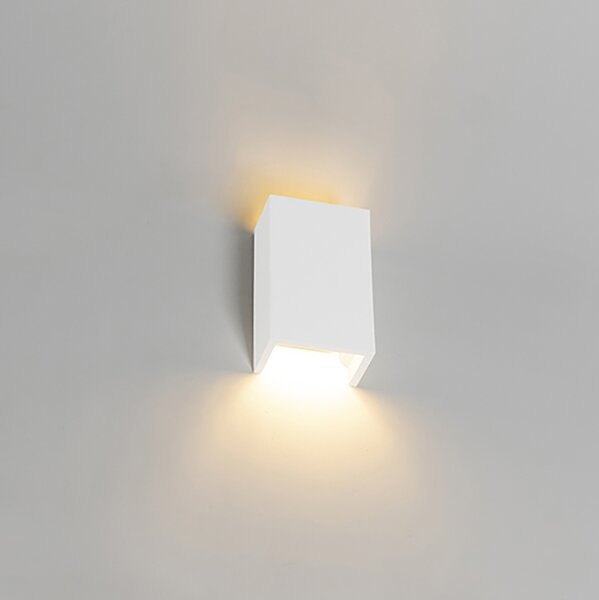 Chytrá nástěnná lampa bílá vč. WiFi G9 - Colja Novo