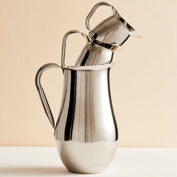 HAY Džbán Indian Steel Pitcher, 0,9l, Stainless Steel
