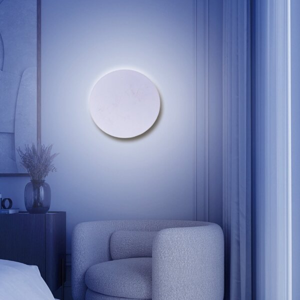 Aigostar - LED Stmívatelné nástěnné svítidlo MESH Smart LED/12W/230V bílá