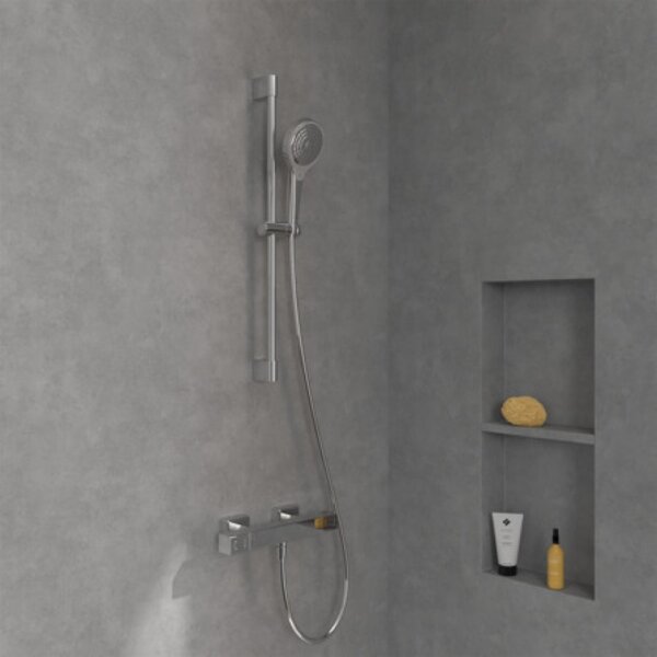 Sada sprchová baterie Villeroy & Boch Universal Taps & Fittings TVS00001800061, sprchová sada Villeroy & Boch Verve Showers TVS10900700061
