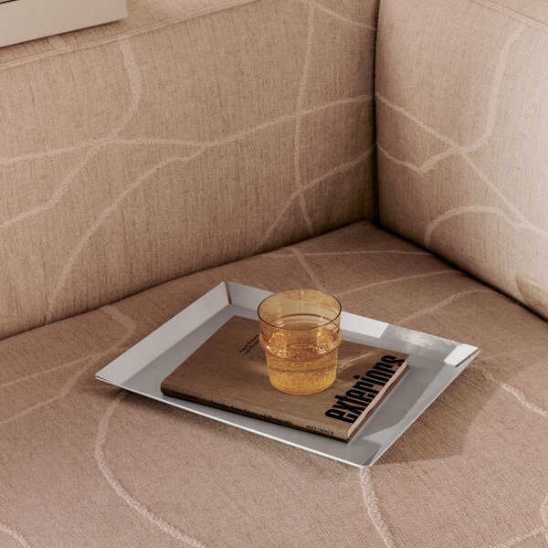 FERM LIVING Skleničky Boya Low, Yellow, sada 2 kusů