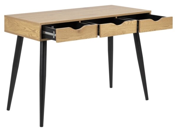 Psací stůl se zásuvkami ADIS 110x50 cm dub