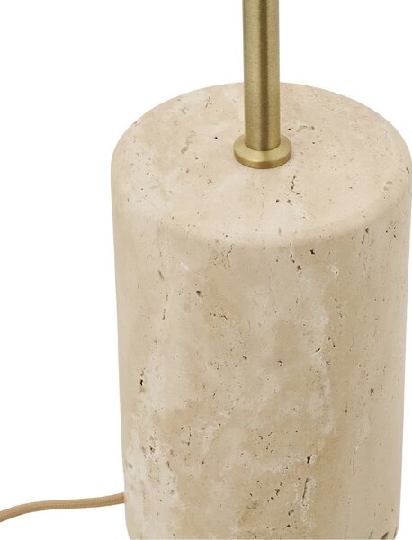 Nordic Living Mramorová stojací lampa Sheffield 155 cm