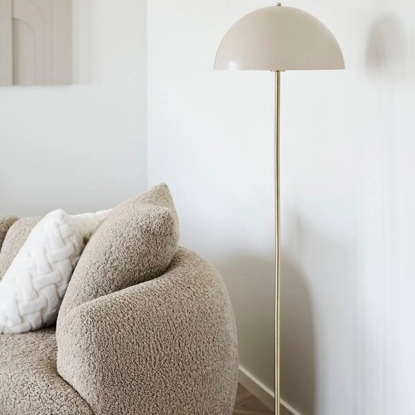 Nordic Living Mramorová stojací lampa Sheffield 155 cm
