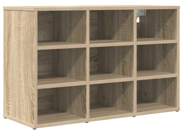 Skříň na obuv 77,5 x 30 x 51 cm Kompozitní dřevo Sonoma dub