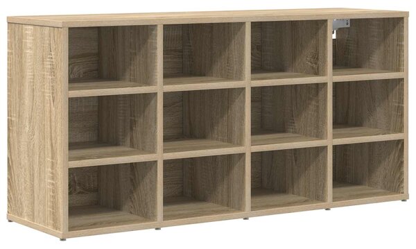 Skříň na obuv 103 x 30 x 51 cm Kompozitní dřevo Sonoma dub