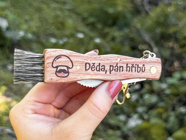 ČistéDřevo Houbařský nůž - Děda, pán hřibů