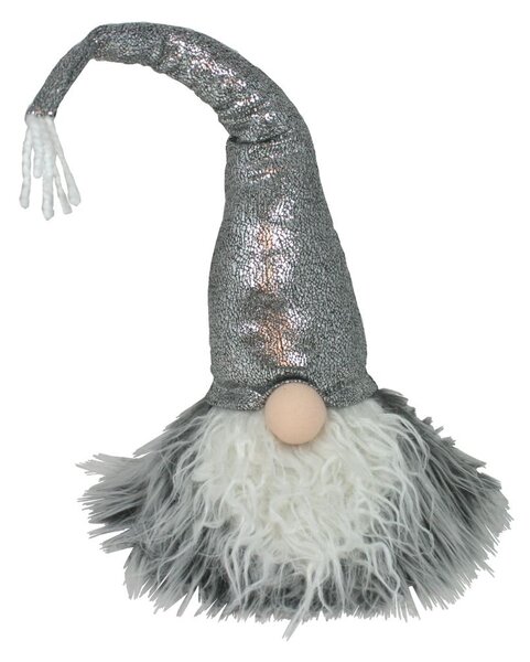 Vánoční skřítek – stříbrný, 68 cm 3000062