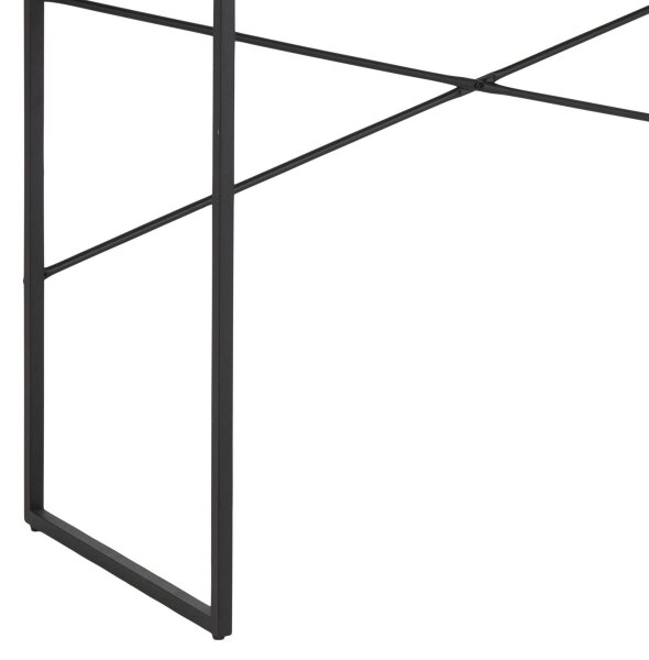 Psací stůl SARON 110x45 cm dub/černá